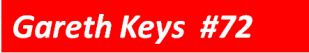 Gareth Keys number 72